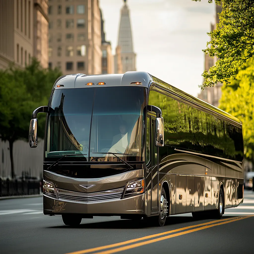 Motorcoach fleet image